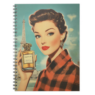 Paris Parfüm und Elegance Notizblock