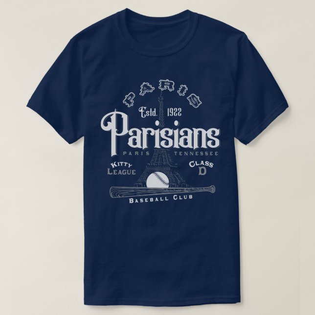 Paris Paris Paris T-Shirt (Design vorne)
