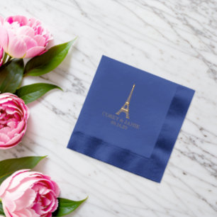 Paris Passport Servietten Mit Folie