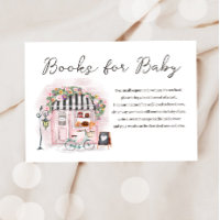 Paris Patisserie Babydusche Bringen Sie ein Buch