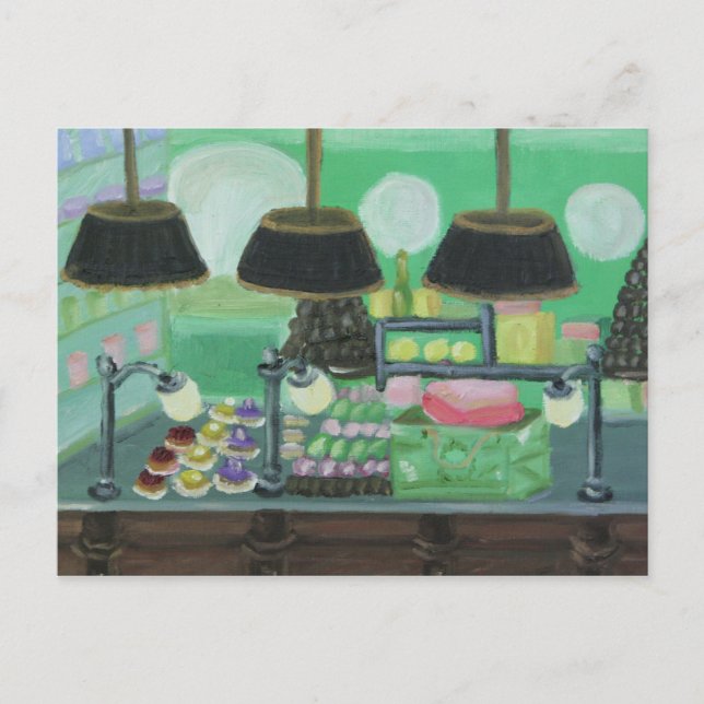 "Paris Patisserie" Postkarte (Vorderseite)
