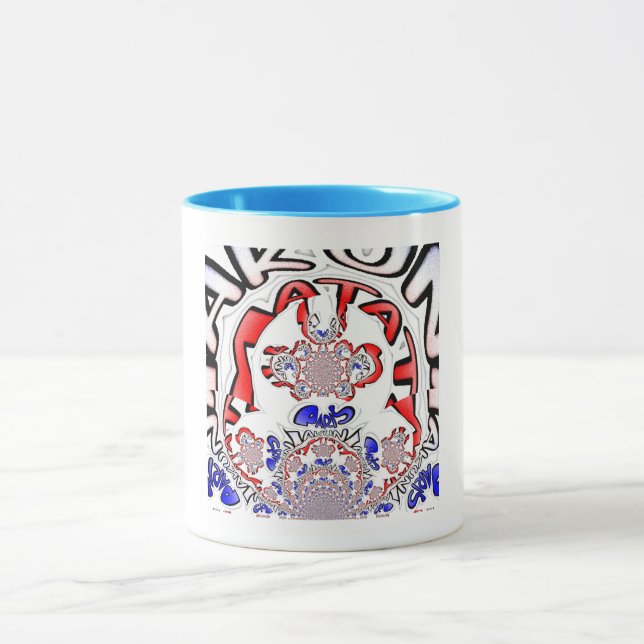 Paris phantastisches Textquotendesign Tasse (Zentrum)
