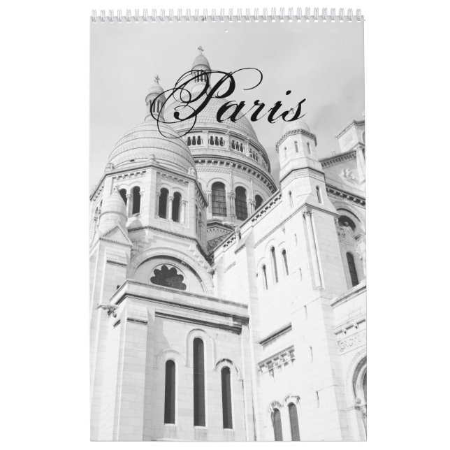 Paris Photography Montmartre Sacré-Coeur Fotokunst Kalender (Titelbild)