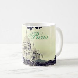 Paris Photography Montmartre Sacré-Coeur pastel Kaffeetasse