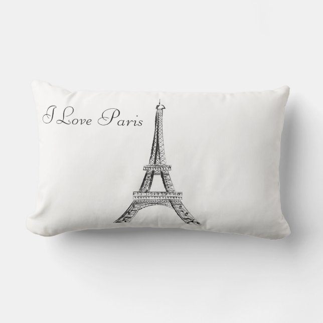 Paris Pillow Lendenkissen (Vorderseite)