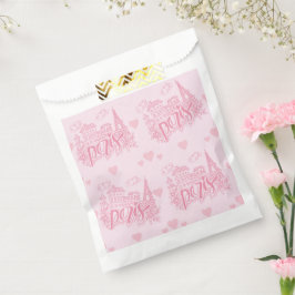 Paris Pink Geschenktütchen