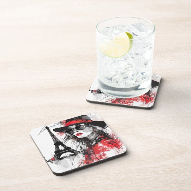 Paris Plastic Untersetzer (Rechte Seite)