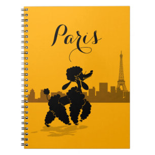 Paris Poodbook Notizblock