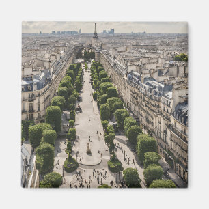 Paris Postcard Magnet
