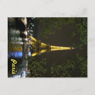Paris Postcard Postkarte