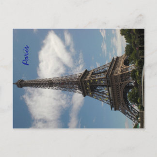 Paris Postcard Postkarte