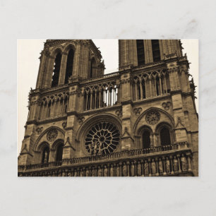 Paris Postcard Postkarte
