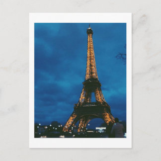 Paris Postcard Postkarte