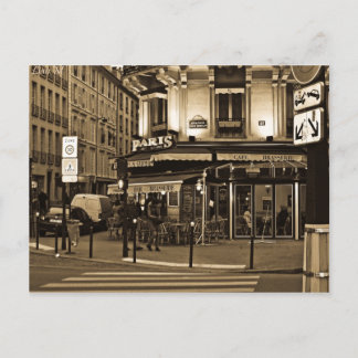 Paris Postcard Postkarte