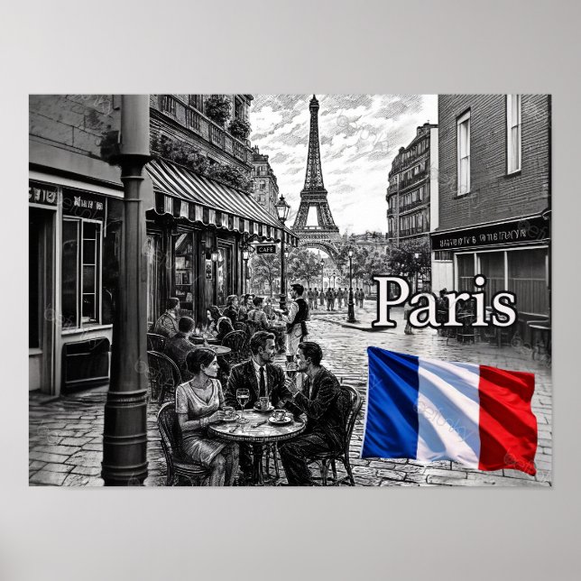 Paris Poster (Vorne)