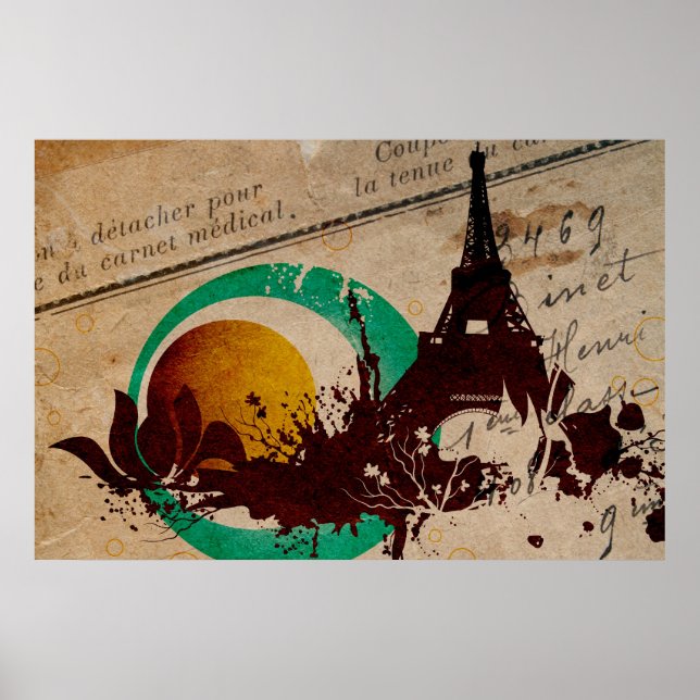 Paris Poster (Vorne)