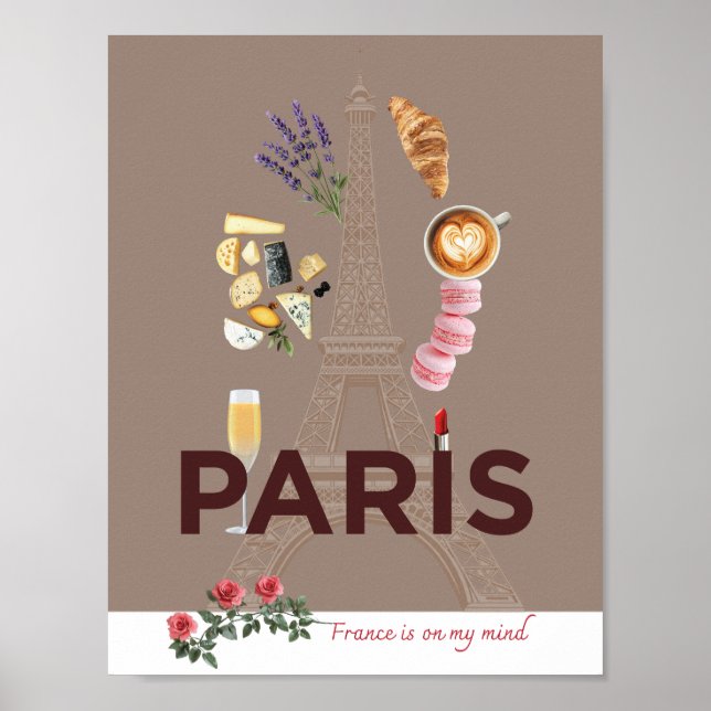 Paris Poster (Vorne)