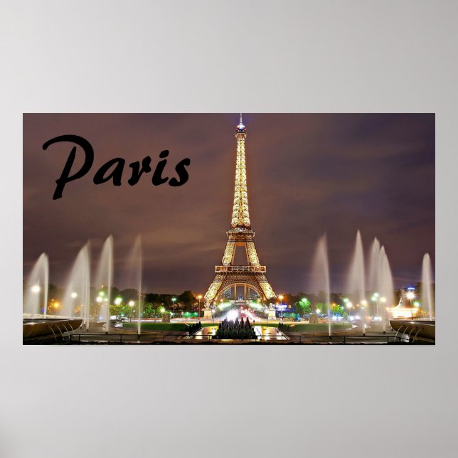 Paris Poster (Vorne)