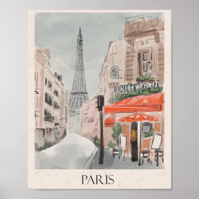 Paris Poster (Vorne)
