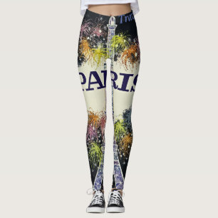 Paris: Poster-Leggings Leggings