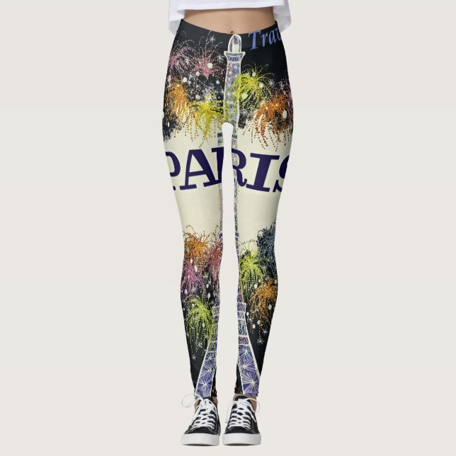 Paris: Poster-Leggings Leggings (Vorderseite)