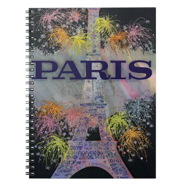 Paris: Poster Notizblock (Vorderseite)