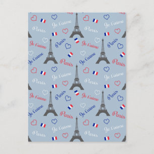 Paris Postkarte