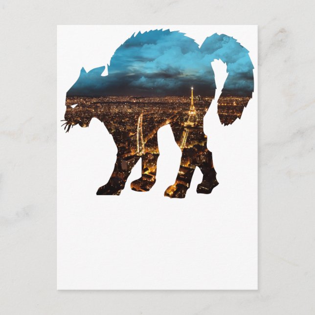 PARIS POSTKARTE (Vorderseite)