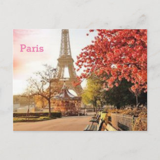 Paris Postkarte