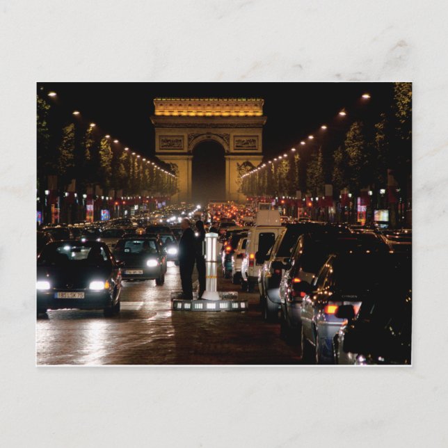 Paris Postkarte (Vorderseite)
