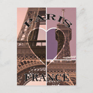 Paris Postkarte