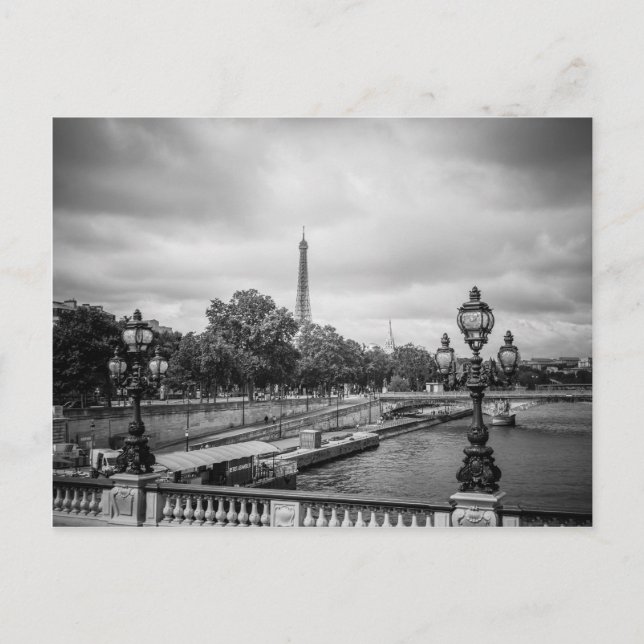 Paris Postkarte (Vorderseite)
