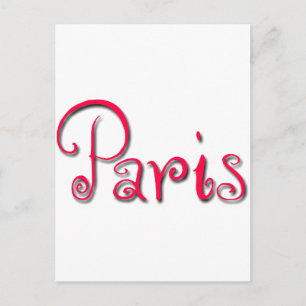Paris Postkarte