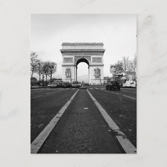 Paris Postkarte (Vorderseite)