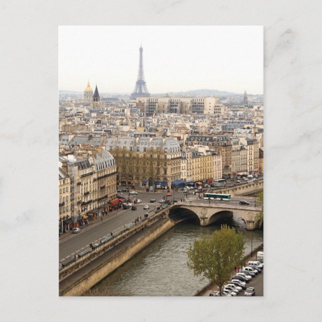 Paris Postkarte (Vorderseite)