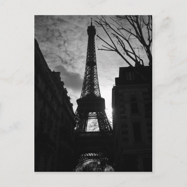 Paris Postkarte (Vorderseite)