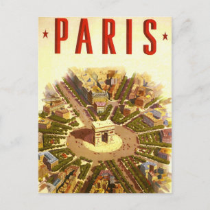 Paris Postkarte