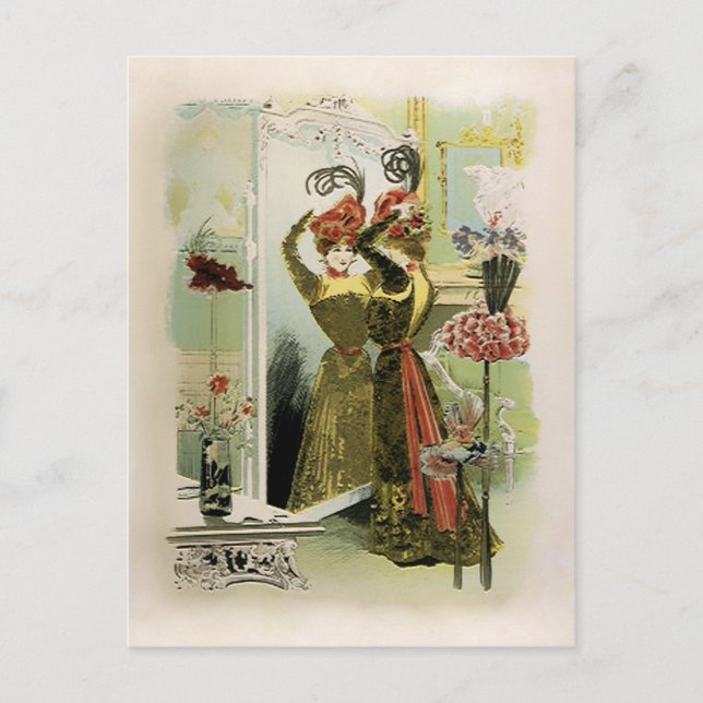 Paris - Postkarte / Einladung / UAWG (Vorderseite)