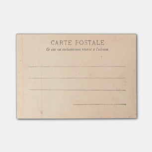 Paris-Postkarte gegen 1905 vom Tracadero Post-it Klebezettel