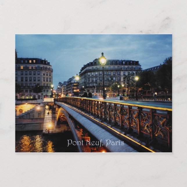 Paris-Postkarte Postkarte (Vorderseite)