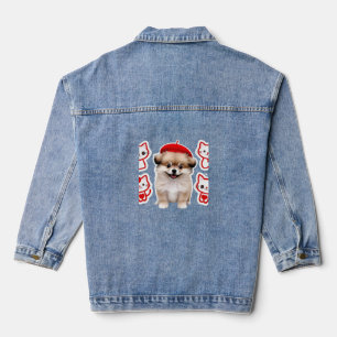 Paris Pup & Kitty Crew � Hübsche Barett-Hund und K Jeansjacke
