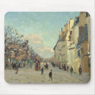 Paris, Quai de Bercy, Schnee-Effekt, c.1873-74 Mousepad