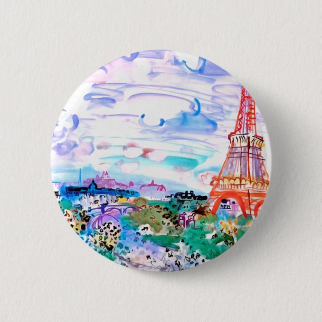 Paris Raoul Dufy Button (Vorderseite)