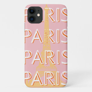 Paris Reisen Kunst, Reisen Kunst, Pastel, Minimali Case-Mate iPhone Hülle