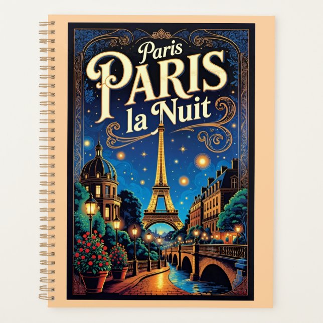Paris Reiseplakat,  Planer (Vorderseite)