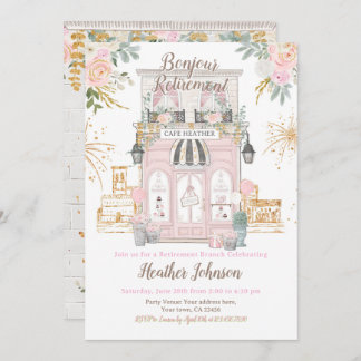 Paris Renten Party Einladung