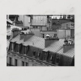Paris Rooftops Postkarte