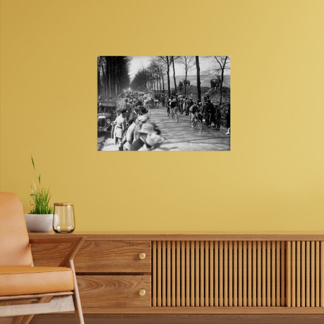 Paris-Roubaix 1927 an der Doullinsküste Poster (Wohnzimmer 2)