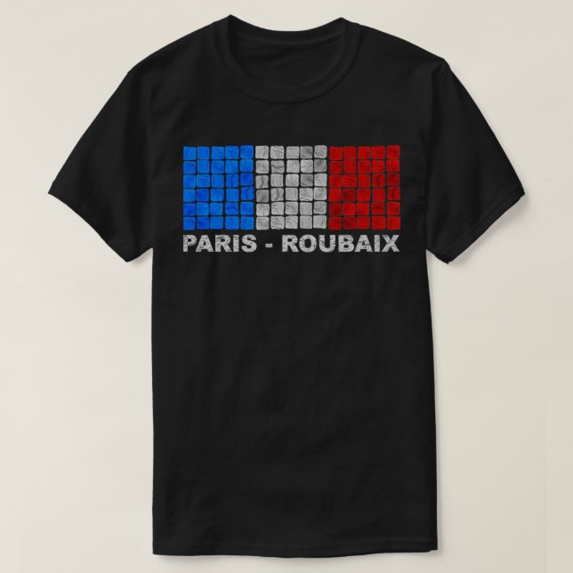 Paris Roubaix Die Hölle des Nordens T-Shirt (Design vorne)