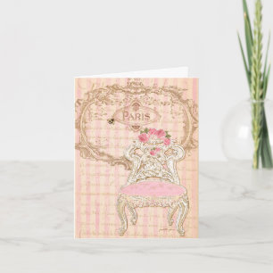 Paris Royal Pink de la Queen's Chair Karte